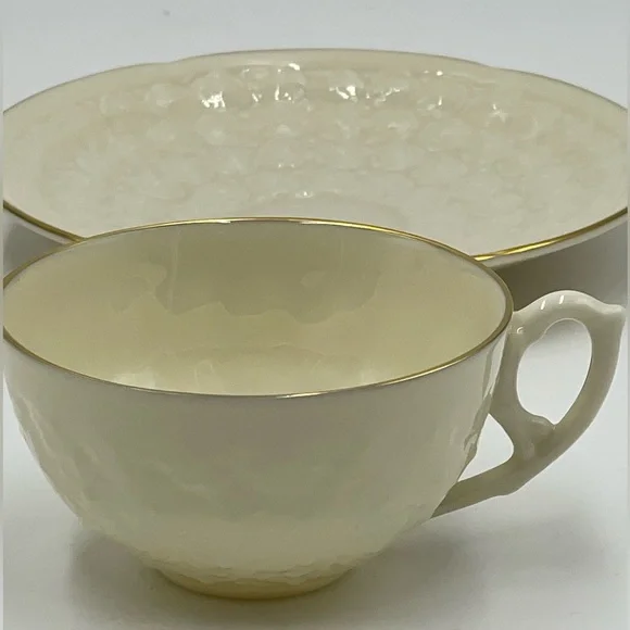 LENOX: Reproduction of First Piece (#1) Designed 1889 Limited Edition Cup/Saucer - Picture 3 of 15